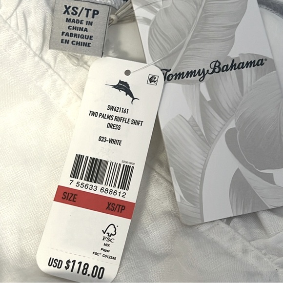 Tommy Bahama Two Palms Ruffle Shift Dress - Picture 11 of 14